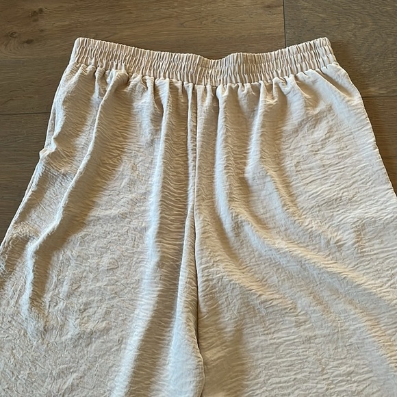 Adrianna Papell Textured Crepe Wide Leg Culotte
Pull On Crop Pants Size Large - Picture 10 of 10